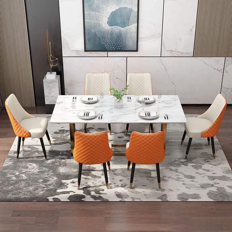 Scandinavian Style Wood Side Dining Chairs Dining Room Solid Back Chair