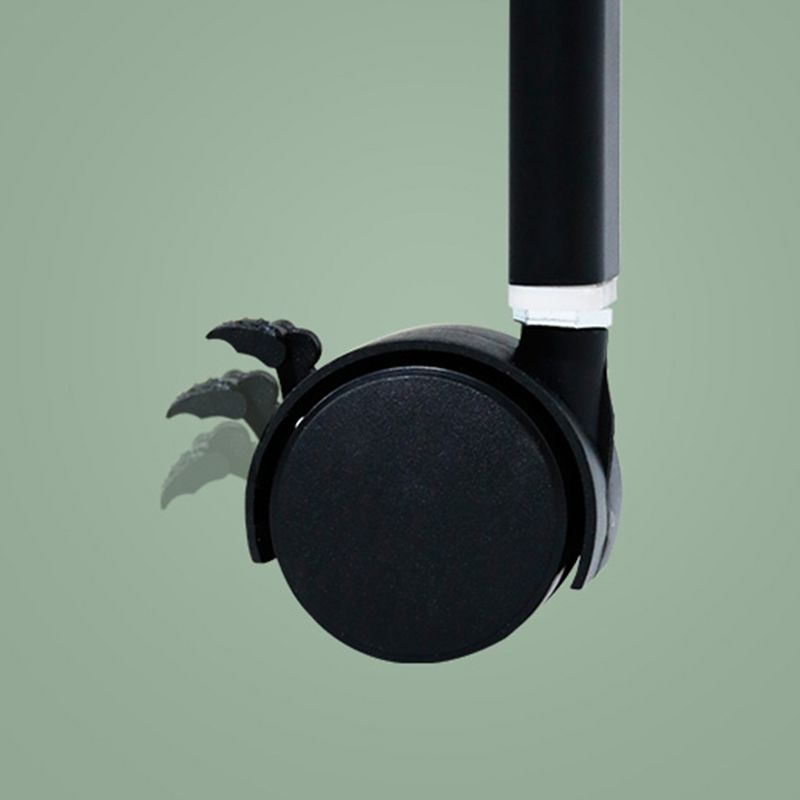 Standard Metal Bookshelf Contemporary Open Back Bookcase with Shelves