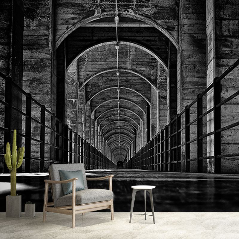 3D Mural Space Extension Customized Mural Mildew Resistant Decorative Bedrom Mural