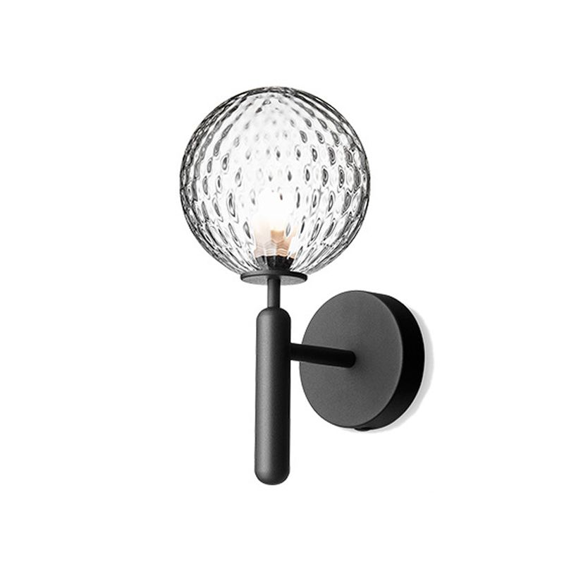Modern Style Ball Wall Light Sconces Glass 1 Light Wall Lighting Ideas