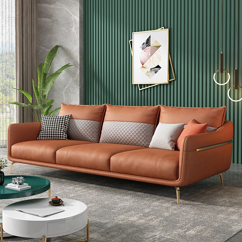 Moderner Stil Charles von London Latex/Schwamm Sitz gefülltes Massivholz -Basisofa gefüllt