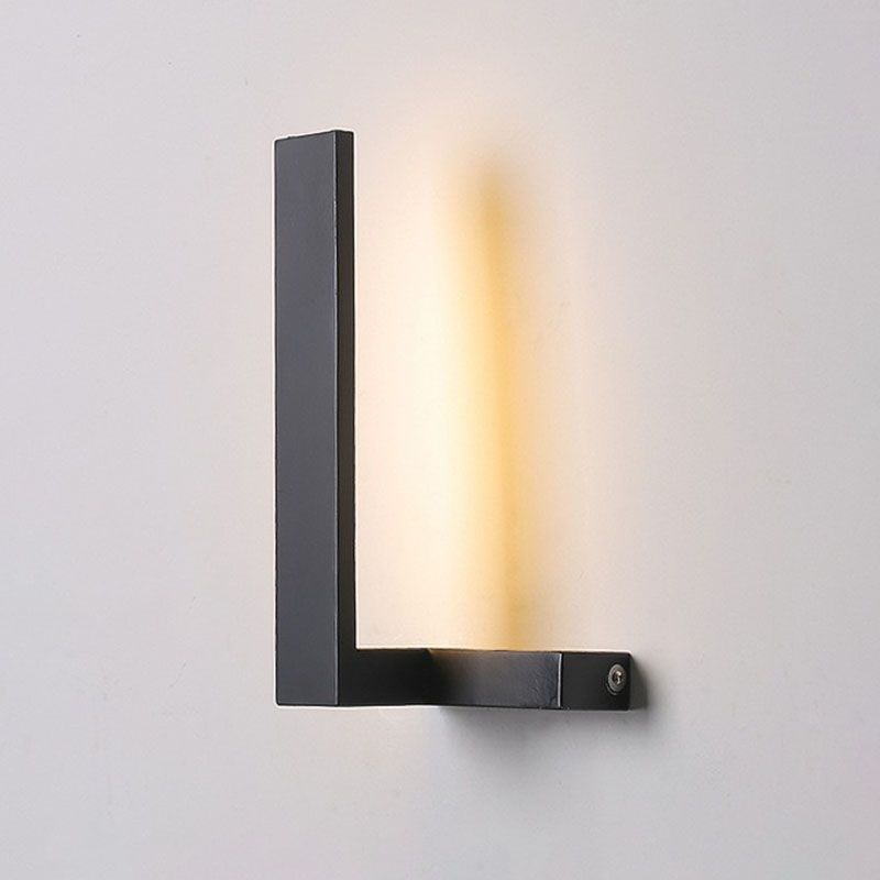 L-Shaped Living Room LED Wall Mounted Light Acrylic Simplicity Wall Sconce Lighting