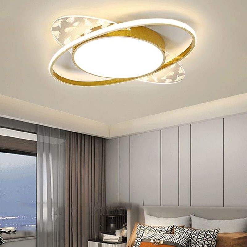 Light a soffitto a soffitto di piume Nordico Light Filful Light per soggiorno