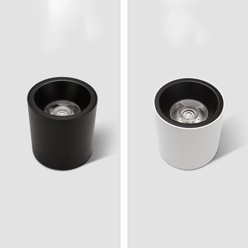 Cilindrische Aluminium Flush Mount Eenvoud Led oppervlak Mount Plafond Licht voor Foyer