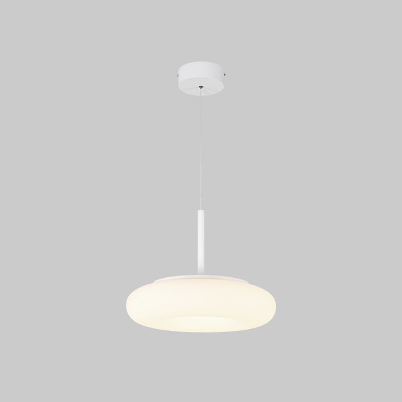 Salle de salle à manger circulaire LED PENDANT MÉTALLAL MINMINATION ÉCLAIR