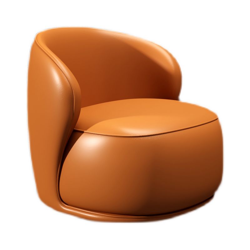 28.7"Wide Tight Back Armless Single Slipper Accent Chair for Apartment