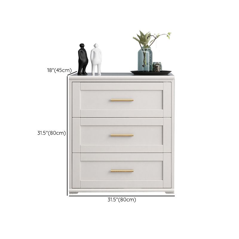 17.55-inch Width Solid Wood Storage Chest Classic Glam Storage Chest Dresser