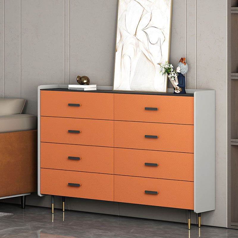 9.75-inch Width Storage Chest Dresser Modern Stone Storage Chest