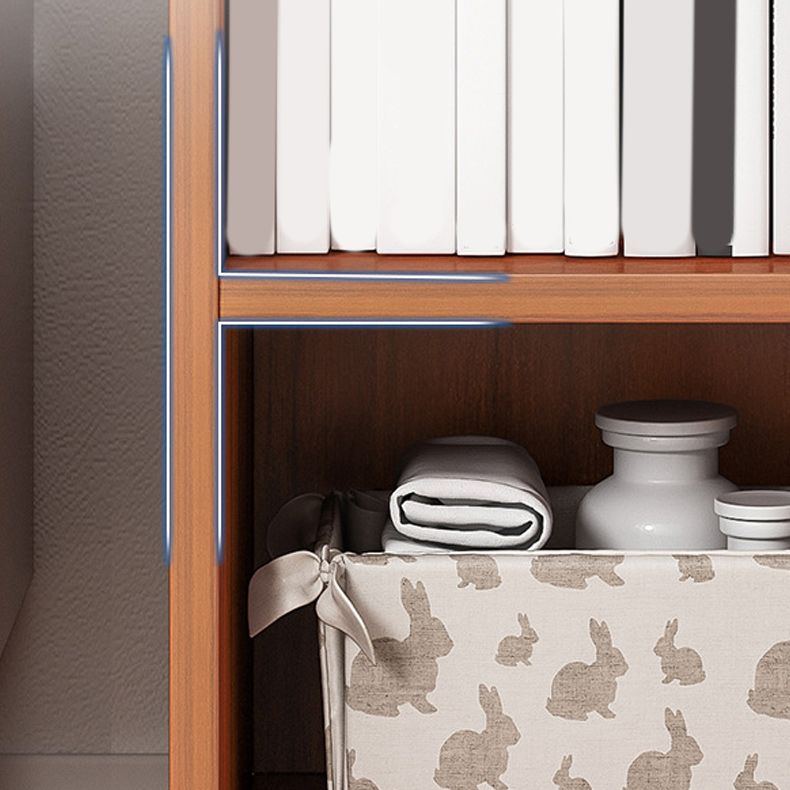 Contemporary Rectangle Standard Chest with Shelves for Living Room