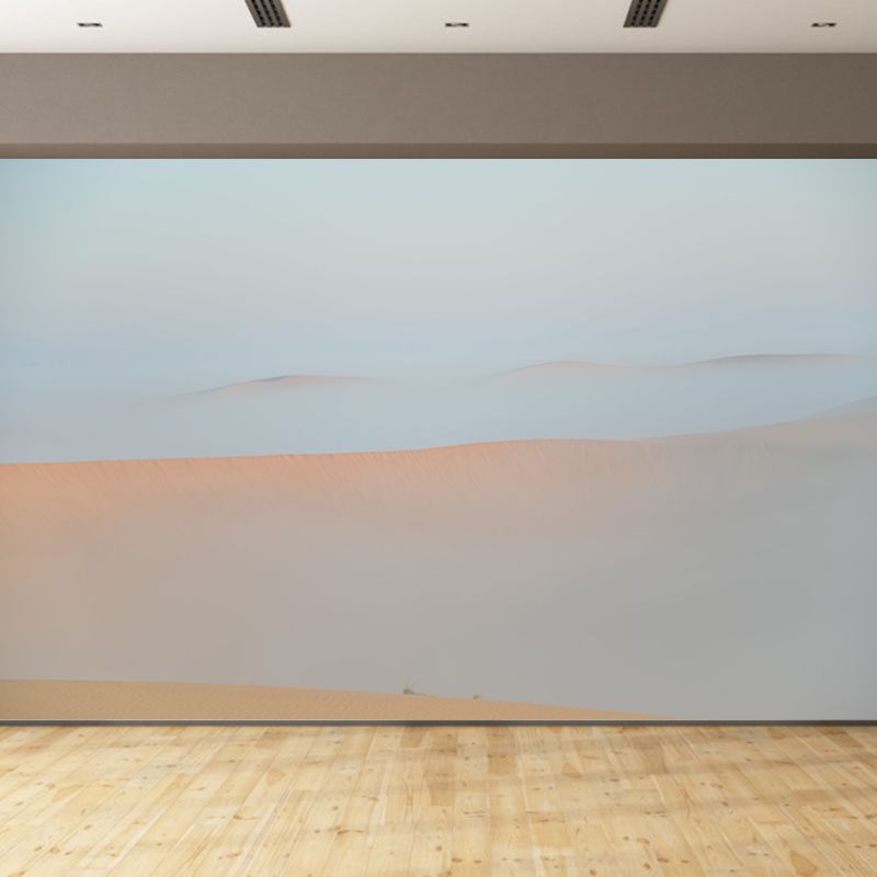 Contemporary Desert Sand Wall Covering for Living Room, Stain Resistant