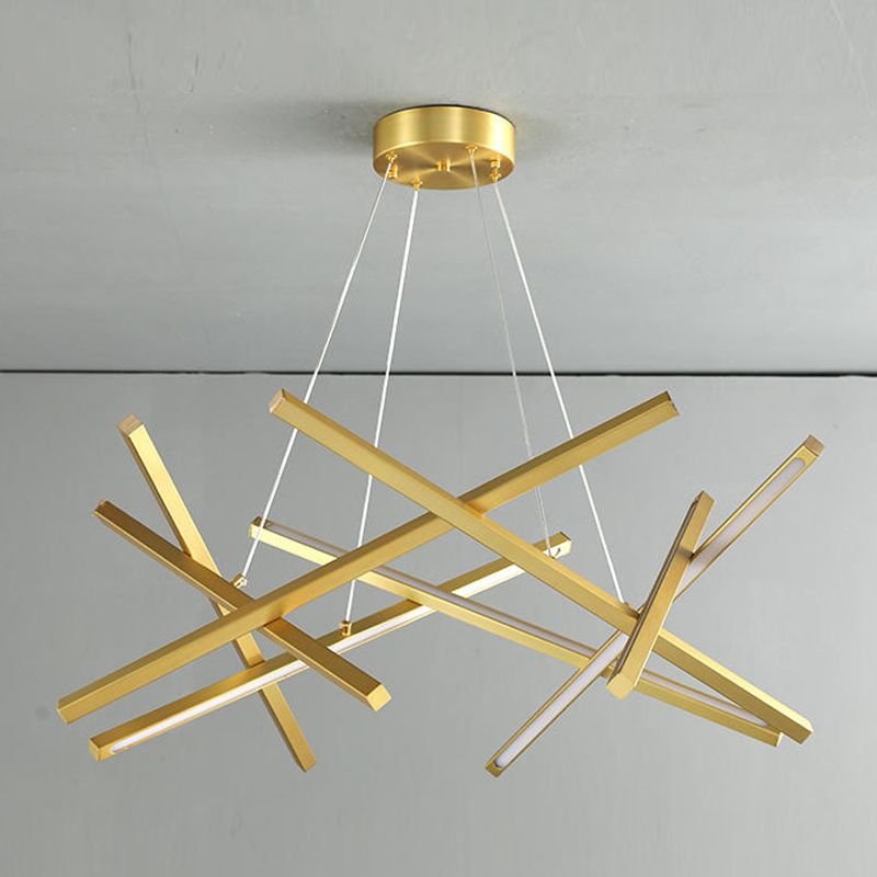 Accesorio de lámpara de lámpara de lámpara múltiple simple Luz colgante de lámparas LED para dormitorio