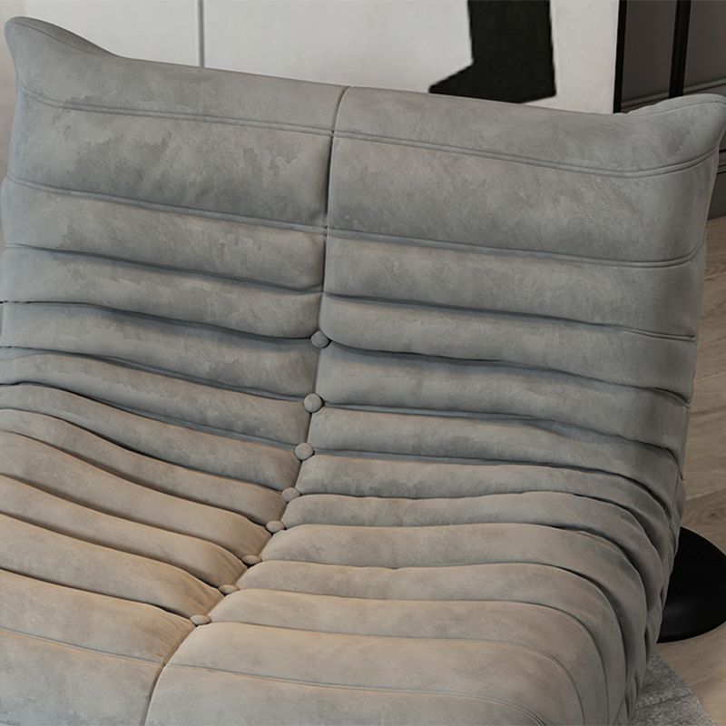 Velvet Chair 34.2" L x40"W x 27.5"H Armless Chair for Living Room