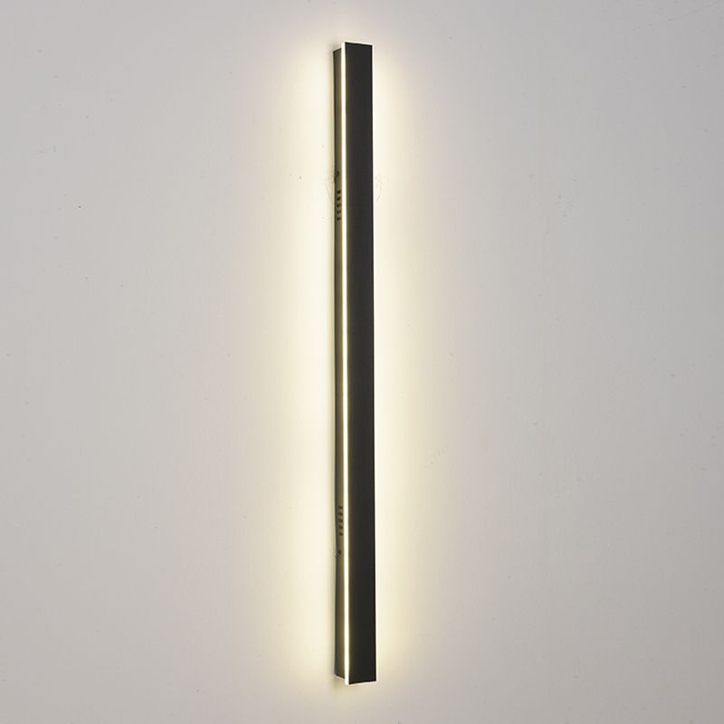 1 Light Metal Wall Light Modern Style Linear Shape Wall Sconce
