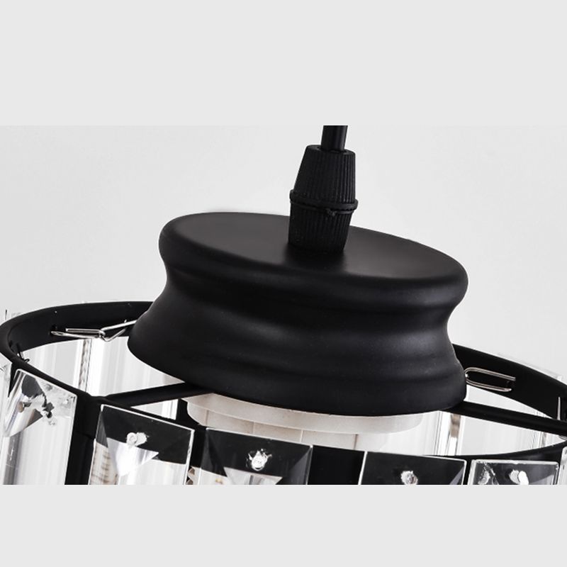 3-licht helder glazen hanglamp eigentijdse stijl in mini hanger voor eetkamer