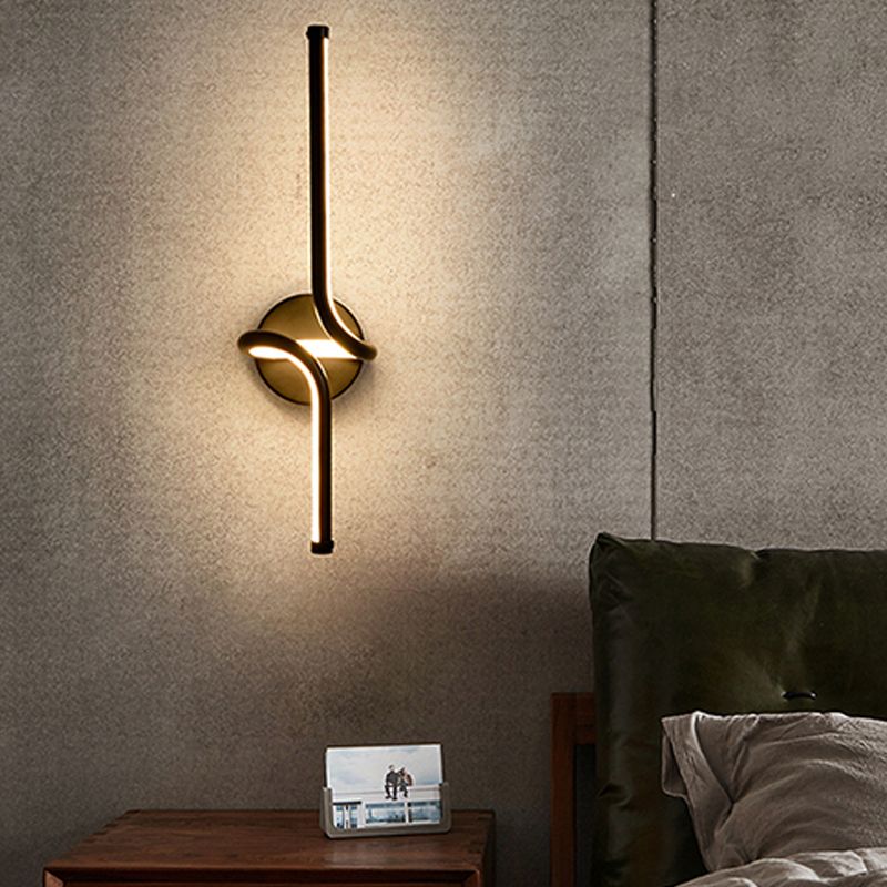 Strip Shape Wall Lamp LED Wall Mount Lamp with Acrylic Shade for Bedroom