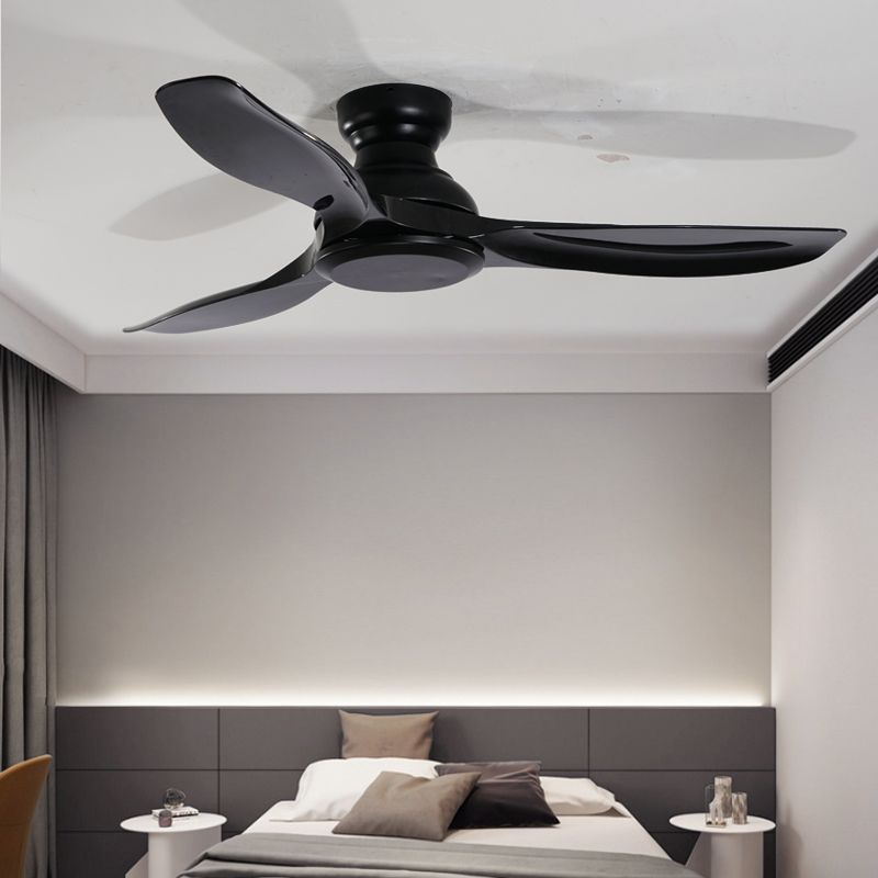 Ventilador de techo de geometría de estilo para niños Light 1 Light Flush Light para dormitorio