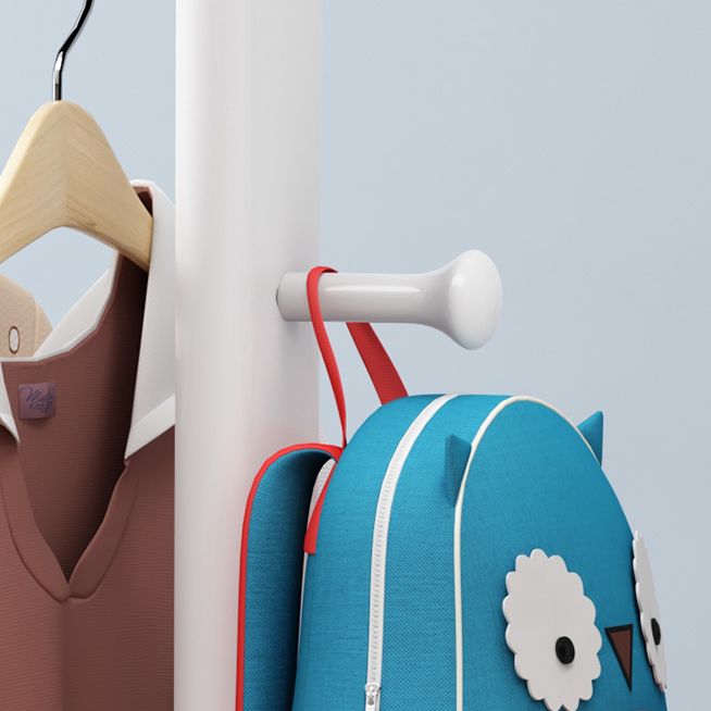 Stable Coat Rack Solid Rubberwood Free Standing Hooks Design Coat Rack