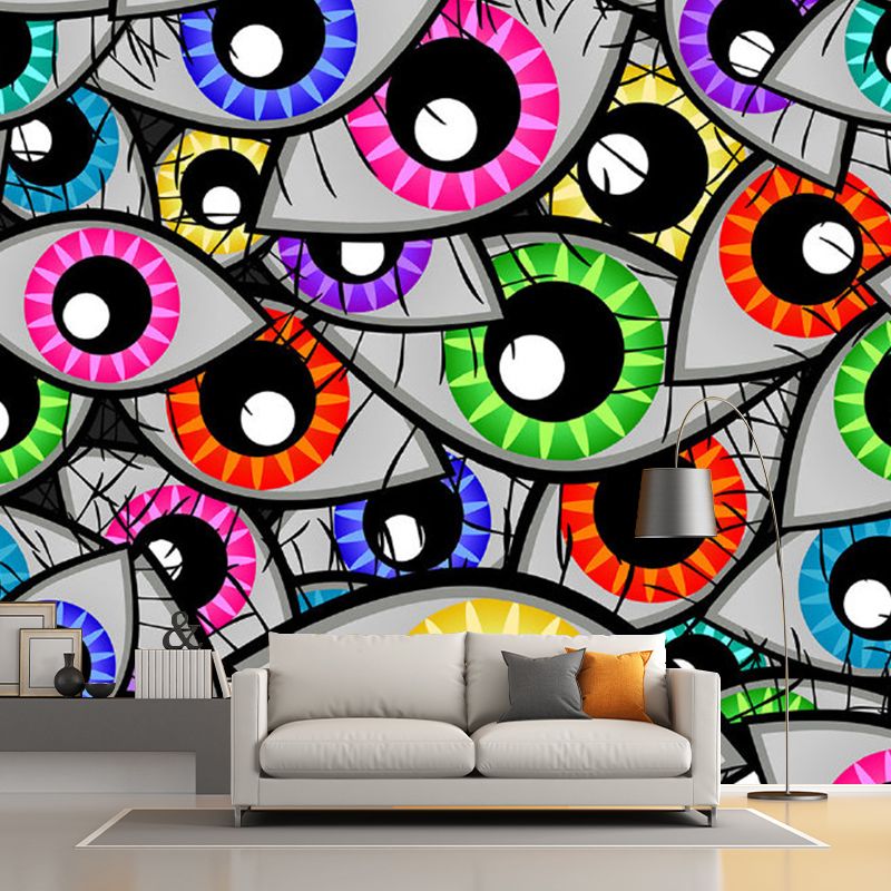 Neuheits-Augen-Gemälde-Wandbild, mehrfarbige wasserfeste Wandkunst für die Inneneinrichtung