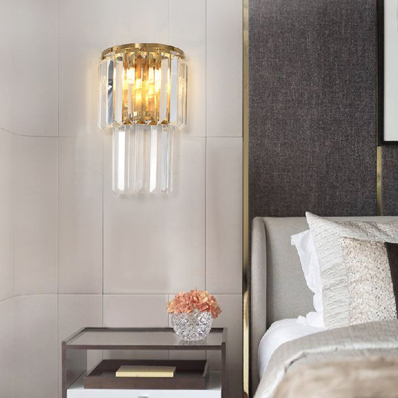 Crimorary Crystal Mur Galce Gold Semiccle Murd Mur Murd Murned pour chambre à coucher