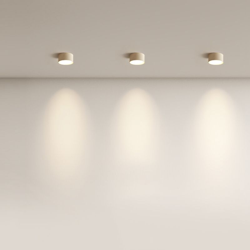 Cylinder Led Surface Mount Ceiling Light Modern Flush Mount Chandelier