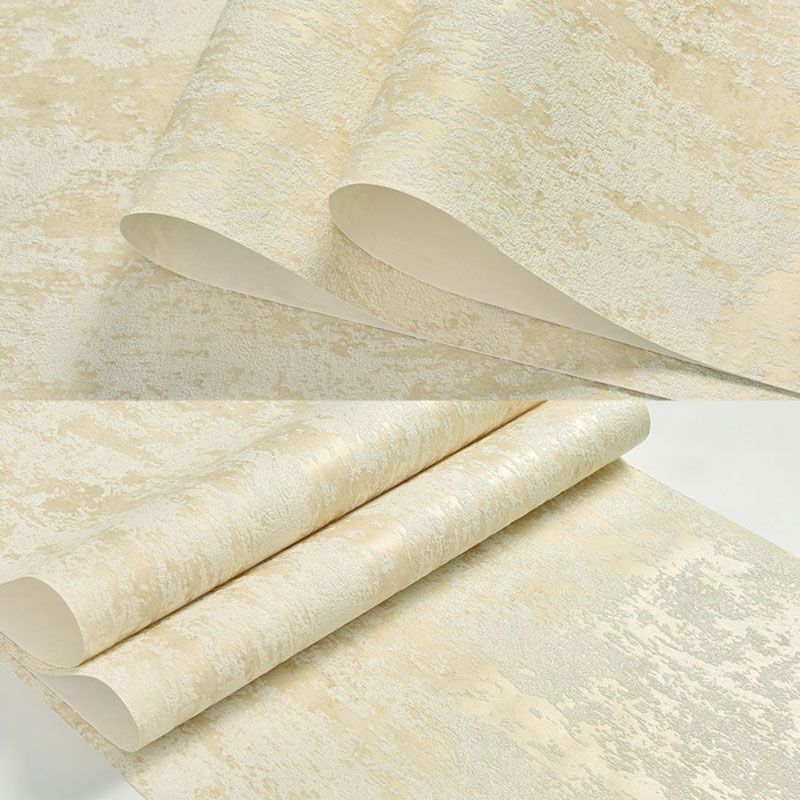 Distressed Surface Wall Decor voor woonkamer, 20,5" x 31' behangrol in natuurlijke kleur