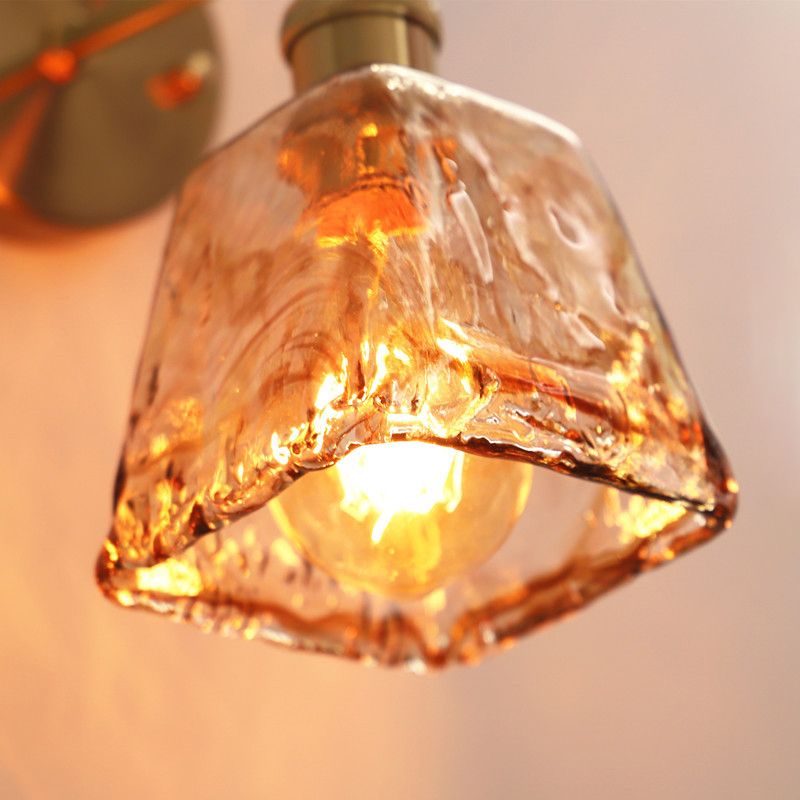 Modern Wall Lamp Geometric 1 Light Wall Vanity Lights for Bathroom