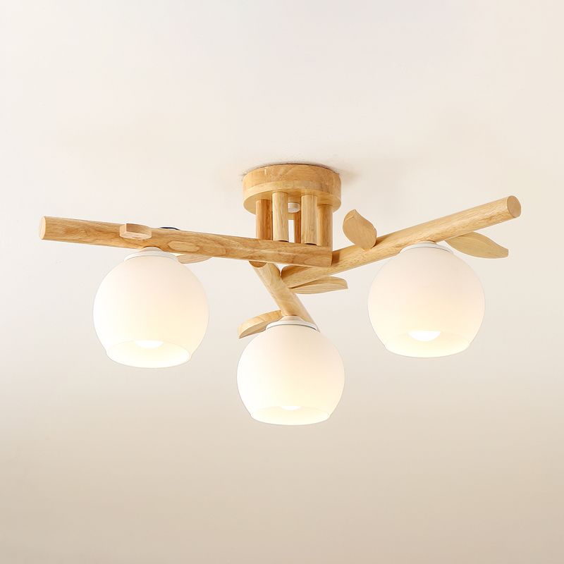 Montaje de semi rasciqueto LED Sputnik de color log