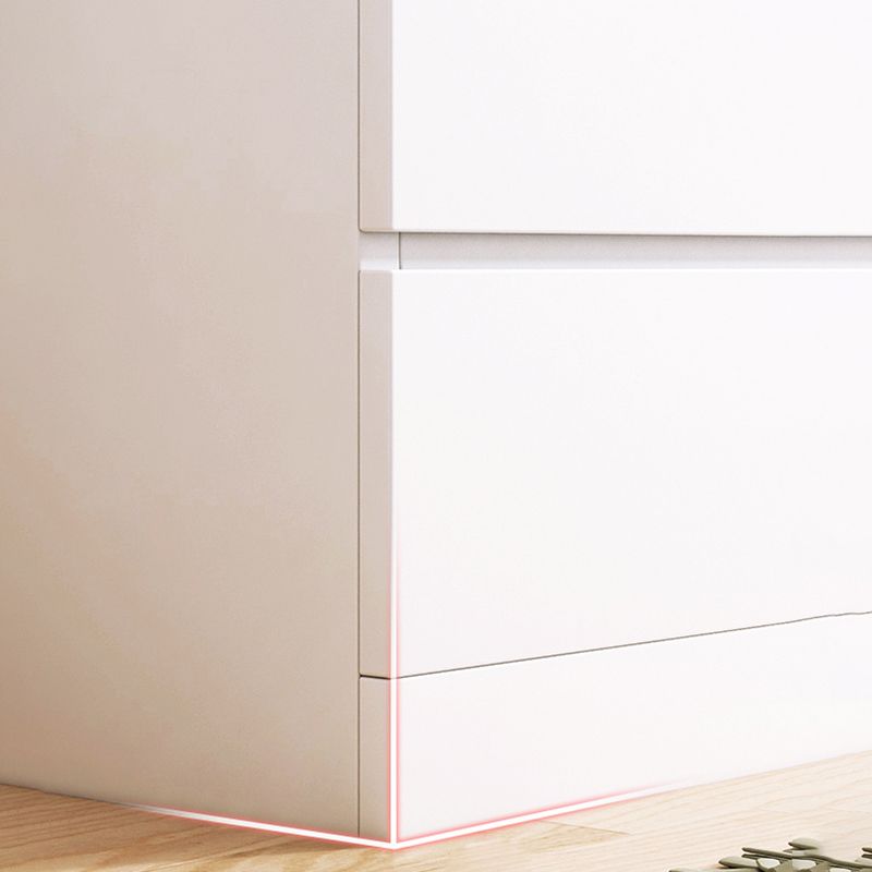 Contemporary Style Wood Accent Chest Side Cabinet with Drawers