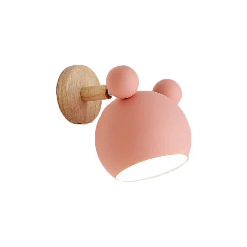 7 "H MacAroon Style Cartoon Mini Wall Lampada Nordic Stile Simplezza SIMPLICITÀ SCONCI
