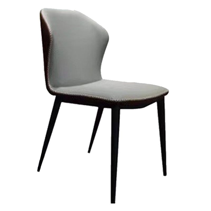 Contemporary 1/2/3/5 Pieces Dining Chairs Set Rectangle Stone Furniture in White