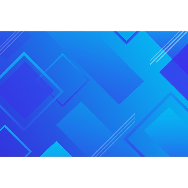 Geometry Mural Decal Removable Wall Mural for Study Room, Water Resistant