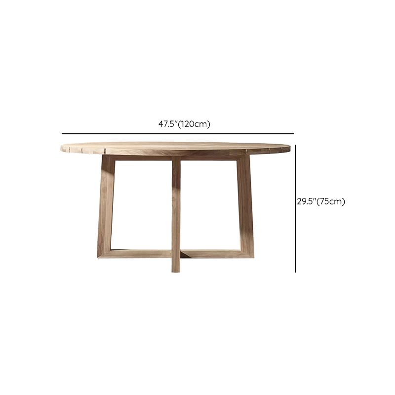 Modern Style Dining Set 1/5/7 Pcs Wood Frame Patio Dining Table and Chairs