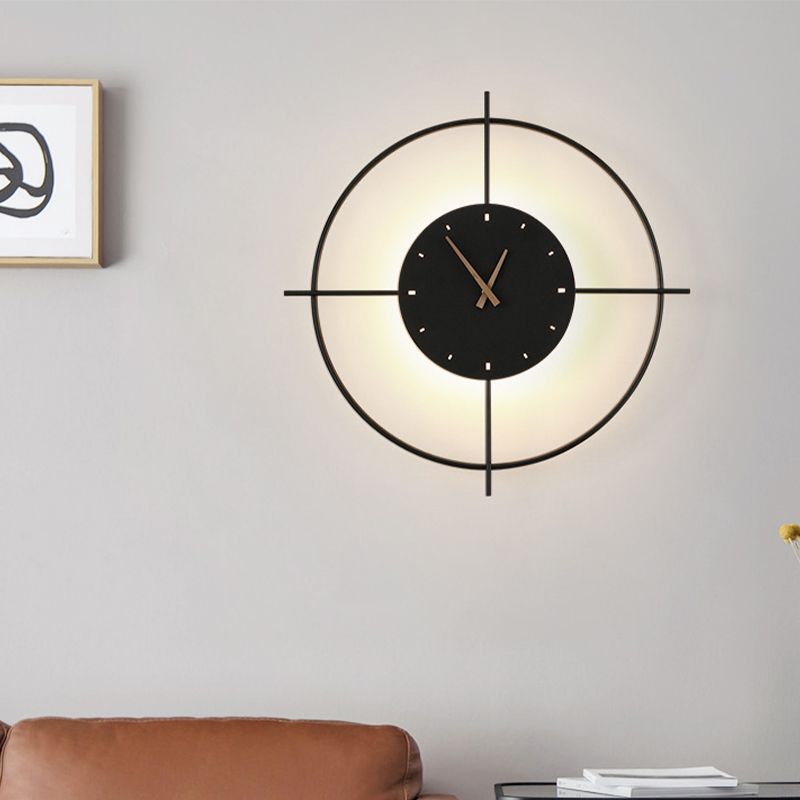 Single Matte Black/Golden Wall Mounted Sconce LED Wall Light for Dining Room