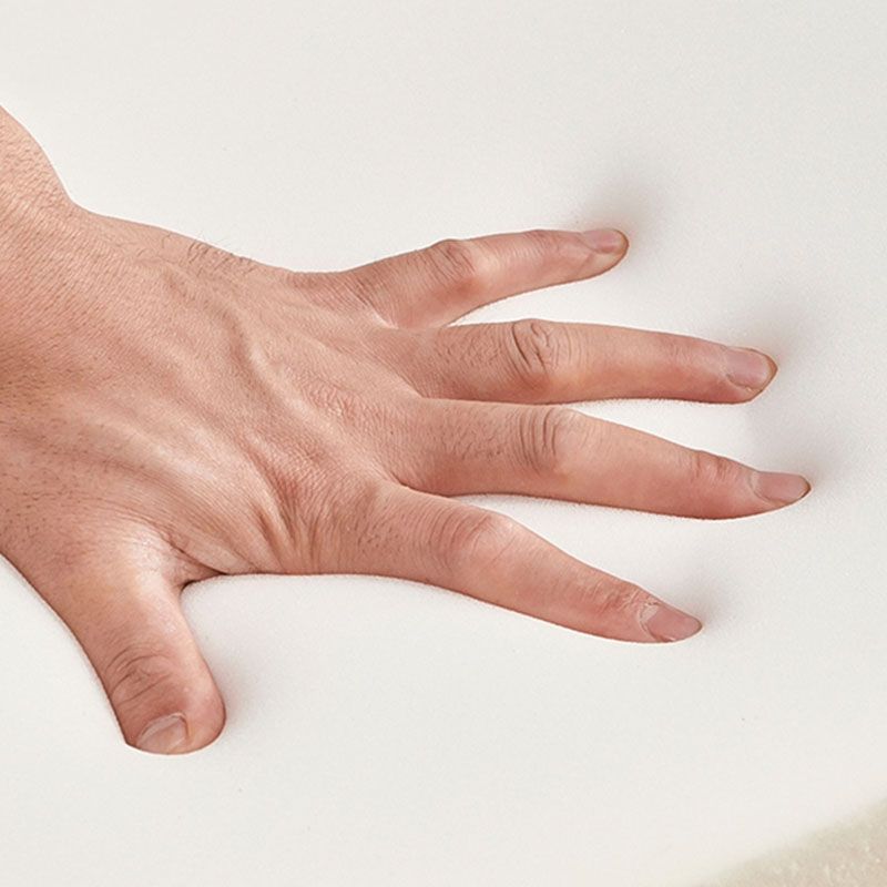 Home Contemporary Rectangular Ottoman Leather Foot Stool with Legs