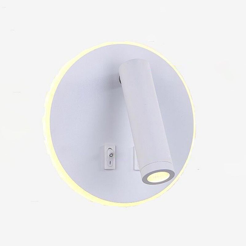 Lámpara de pared de lectura de estilo minimalista moderno 2 luces 2 luces de lectura de la pared