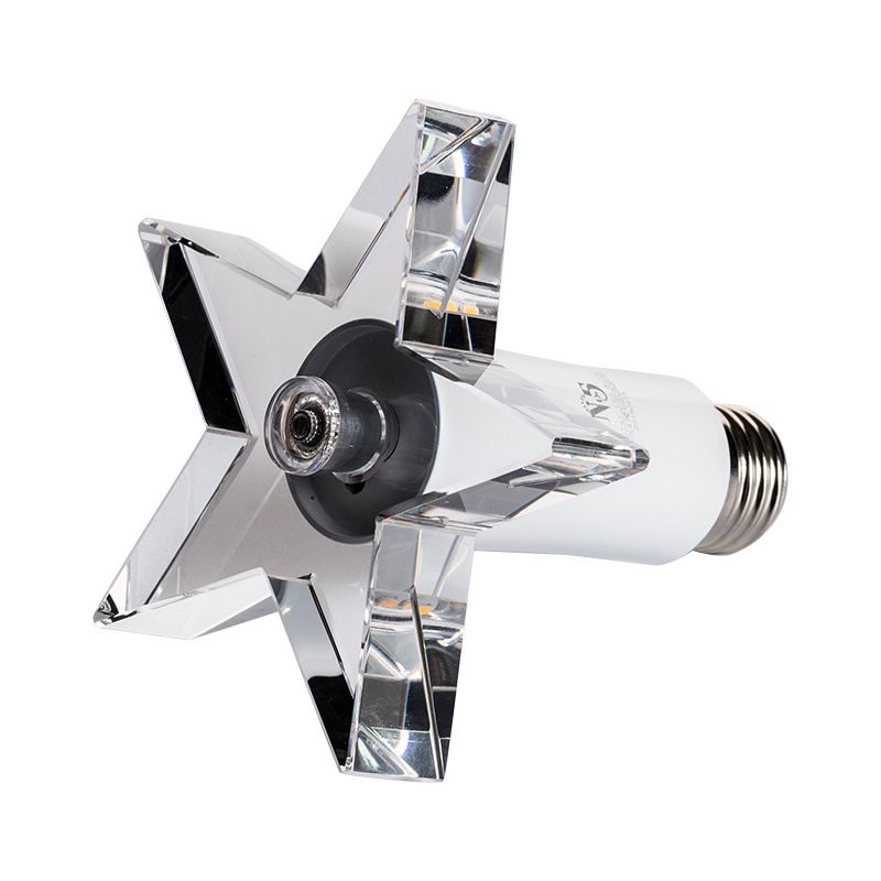 Star-Shaped Mini Flush Mount Zeitgenössischer klarer Kristall LED Flur in der Nähe von Deckenlampe