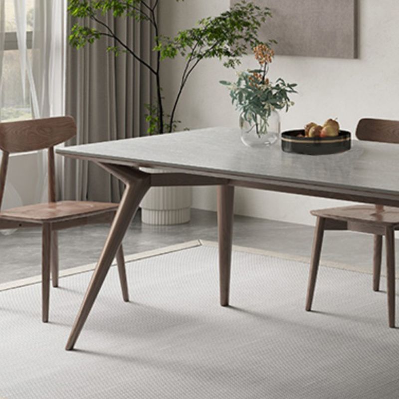 Modern 1/4/5/7 Pieces Dining Dining Chairs Set Stone Rectangle Furniture for Home