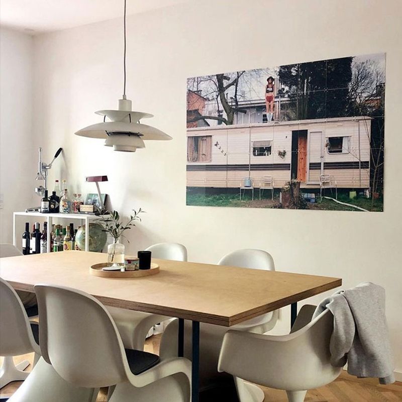 Modern Simple Hanging Light Household Pendent Lighting Fixture for Dining Room