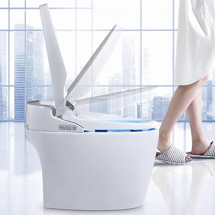 Modern Concealed Tank Toilet Bowl Siphon Jet Toilet with Slow Close Seat for Bathroom