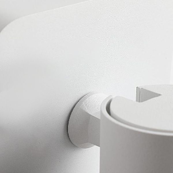 Metal Cylinder Wall Mount Lamp Simple 1 Light Wall Mounted Light Fixture for Bedroom