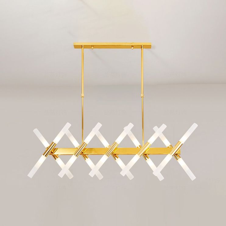 Moderner LED -Insel Leichtfutterraum Einfaches Hängslampenvorricht