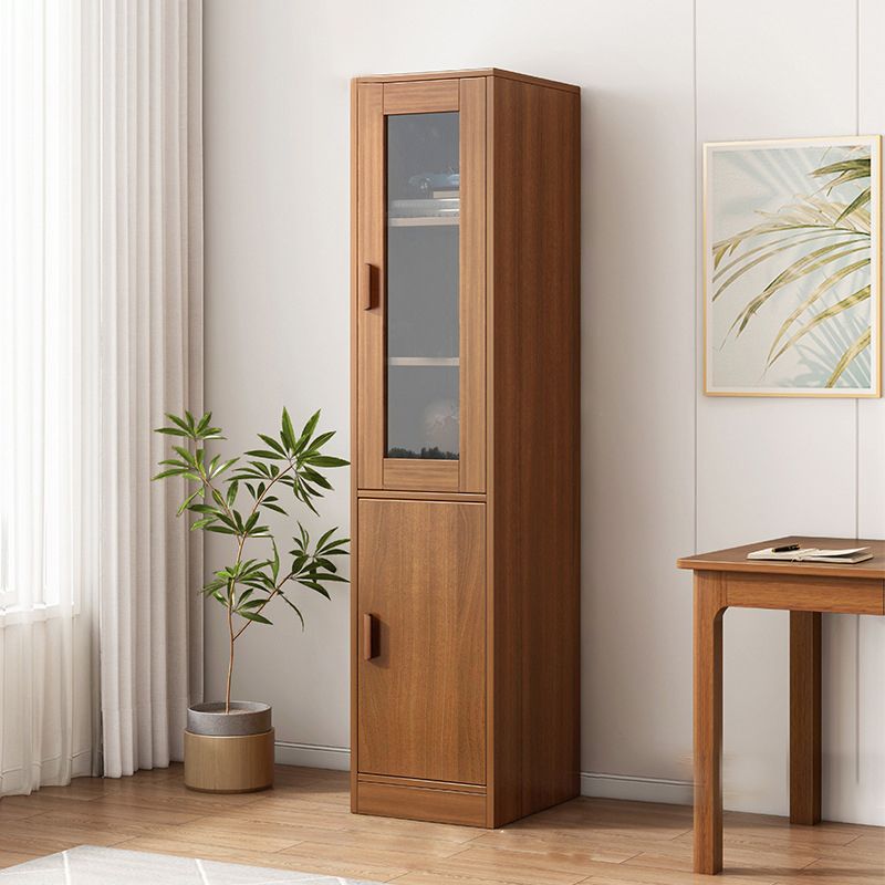 Contemporary Rectangle Solid Wood Bar Pulls Accent Chests and Cabinets