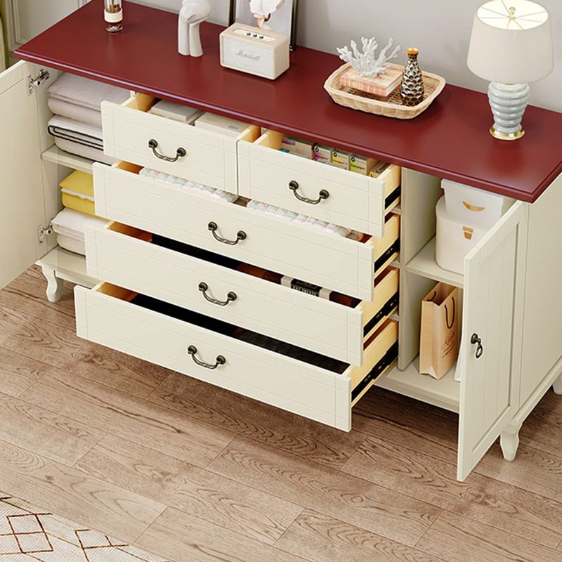 Traditional Bedroom 16" Wide Chest Wooden Storage Chest with Drawers