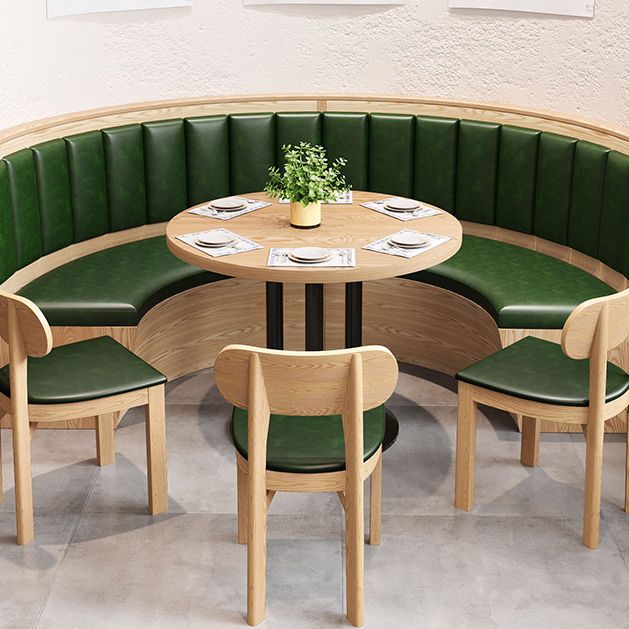 Industriële stijl houten eettafel bruine tafel met zwart frame voor eetkamer
