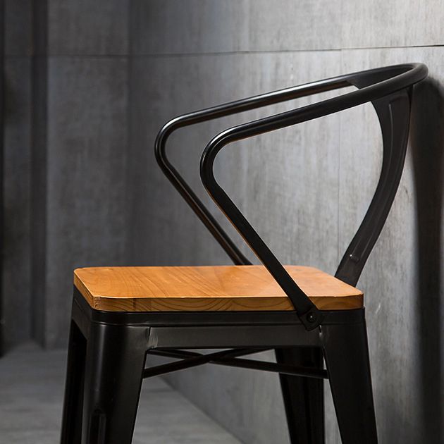 Industrial Rectangle Table Set 1/2/3 Pieces Dining Set for Restaurant