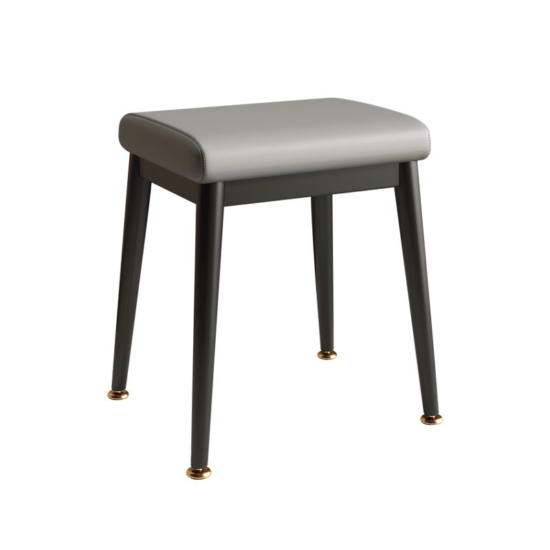 Fabric Standard Stool Modern Style Simple Household Rectangular Stool