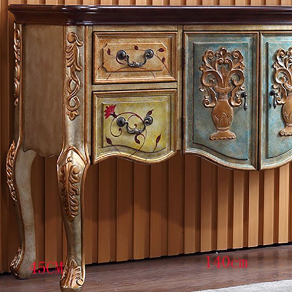 Rectangle Shape Contemporary Console Table Wood Console Sofa Table for Hall
