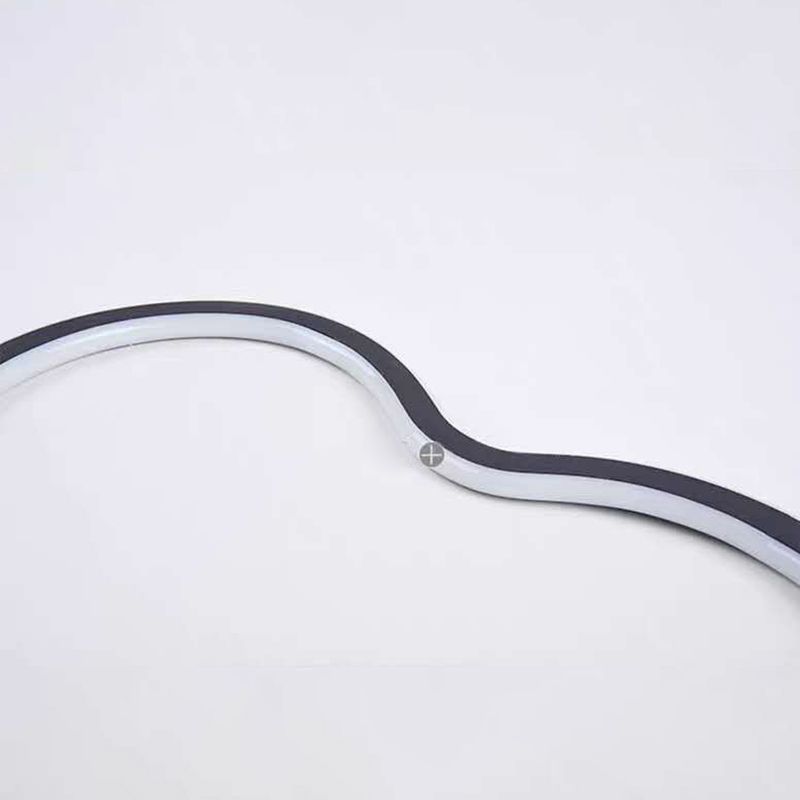 Accesorio montado en el techo negro de techo sombreado de aluminio sombreado led.