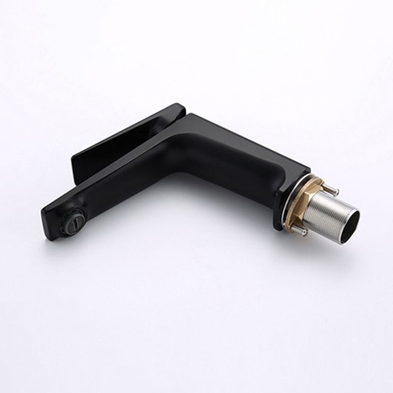 Contemporary Vessel Faucet Copper Lever Handles Low Arc Vessel Faucet