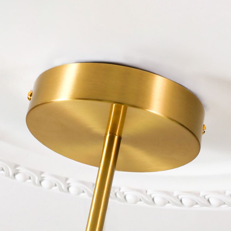 Gold Multi-lights Chandelier Light Modern Style Light Fixture for Living Room